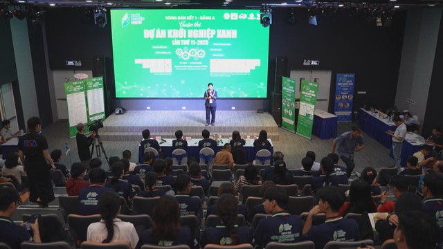 63 DỰ ÁN ĐẦU TIÊN THI VÒNG BÁN KẾT KHỞI NGHIỆP XANH 2025 TẠI TP.HCM - Ảnh 1.