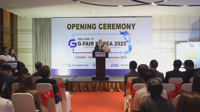 Hội chợ GFAIR tại TP.HCM: Kết nối giao thương, thắt chặt hợp tác kinh tế Việt Nam - Hàn Quốc - Ảnh 1.