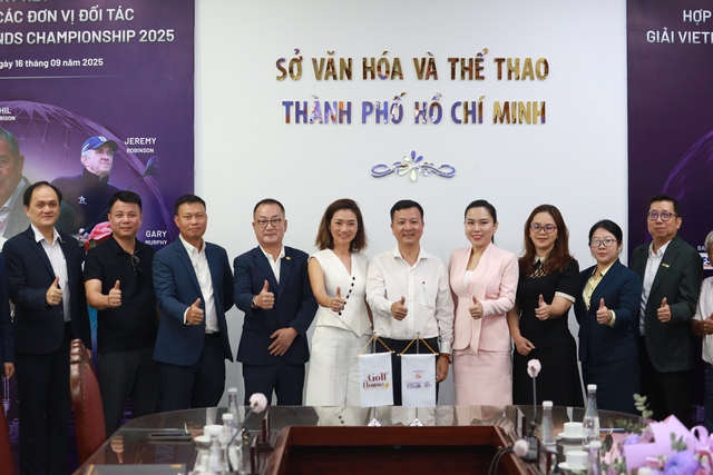Lễ ký kết hợp tác giải golf Vietnam Legends Championship 2025 - Ảnh 3.