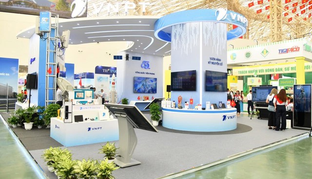 VNPT được trao giải thưởng "Không gian trưng bày tiêu biểu" tại Triển lãm Triển lãm thành tựu đất nước - Ảnh 1.