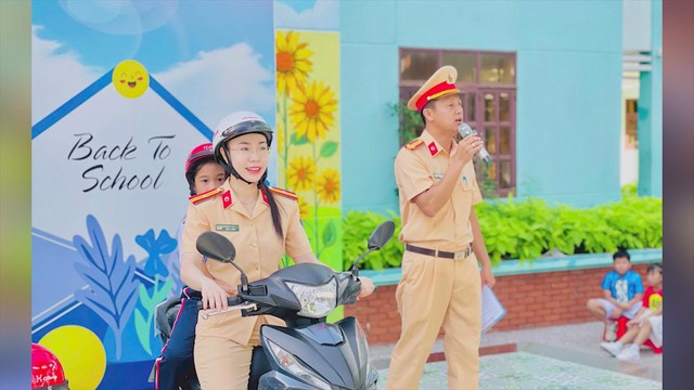TP.HCM phát động “Tháng an toàn đến trường” nhằm nâng cao ý thức giao thông cho học sinh - Ảnh 2.