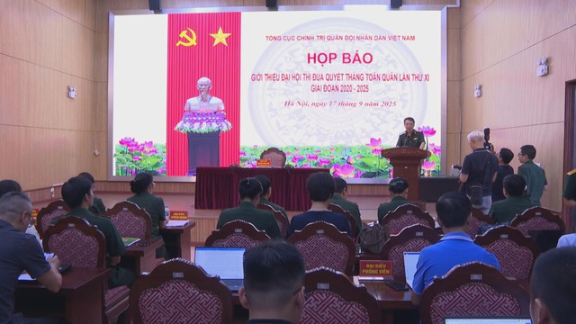 Quân đội nhân dân Việt Nam chuẩn bị Đại hội Thi đua Quyết thắng toàn quân lần thứ XI - Ảnh 1.