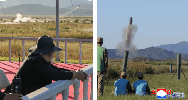 Lãnh đạo Triều Tiên thị sát thử nghiệm UAV - Ảnh 3.