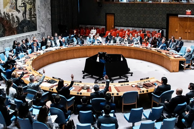 Mỹ lại phủ quyết nghị quyết kêu gọi ngừng bắn ở Gaza - Ảnh 2.