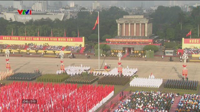 Hùng tráng lễ diễu binh, diễu hành kỷ niệm 80 năm Quốc khánh tại Quảng trường Ba Đình- Ảnh 6. Hùng tráng lễ diễu binh, diễu hành kỷ niệm 80 năm Quốc khánh tại Quảng trường Ba Đình- Ảnh 6.