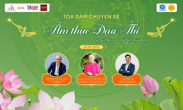 Nhà thơ Hồ Đắc Thiếu Anh chở ẩm thực trên con thuyền thơ - Ảnh 1.