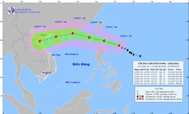 Ragasa mạnh lên, khả năng thành siêu bão trên Biển Đông- Ảnh 1. Ragasa mạnh lên, khả năng thành siêu bão trên Biển Đông- Ảnh 1.