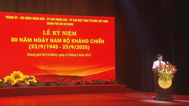 TP.HCM kỷ niệm 80 năm Ngày Nam bộ Kháng chiến - Ảnh 3.