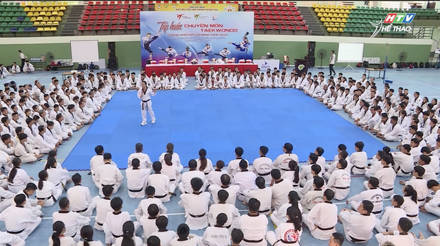 Lớp tập huấn chuyên môn Taekwondo nâng cao TP.HCM 2025 - Ảnh 3.