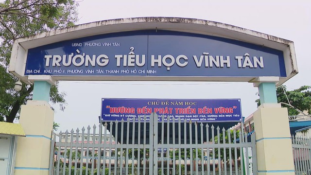 Trường Tiểu học Vĩnh Tân kịp thời bổ sung cơ sở vật chất mới cho năm học 2025-2026 - Ảnh 1.