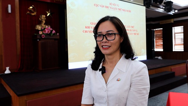 Tháo gỡ vướng mắc về văn thư - lưu trữ và chuyển giao phần mềm quản lý tài liệu lưu trữ số - Ảnh 6.