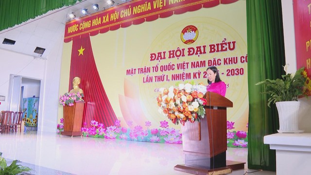Đại hội MTTQ Việt Nam Đặc khu Côn Đảo lần thứ I hoàn thành chương trình nhiệm kỳ 2025 – 2030 - Ảnh 3.