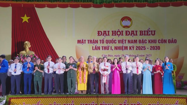 Đại hội MTTQ Việt Nam Đặc khu Côn Đảo lần thứ I hoàn thành chương trình nhiệm kỳ 2025 – 2030 - Ảnh 4.