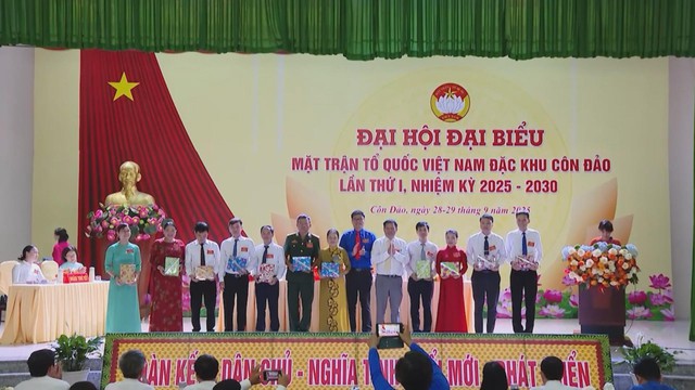 Đại hội đại biểu Ủy ban MTTQ Việt Nam đặc khu Côn Đảo lần thứ I, nhiệm kỳ 2025–2030 - Ảnh 4.