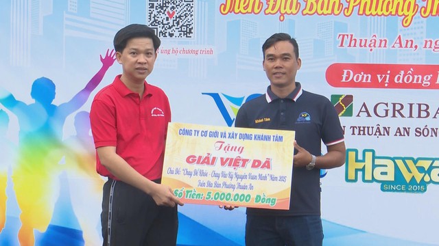 Phường Thuận An tổ chức Giải Việt dã “Chạy để khỏe - Chạy vào kỷ nguyên vươn mình” - Ảnh 2.