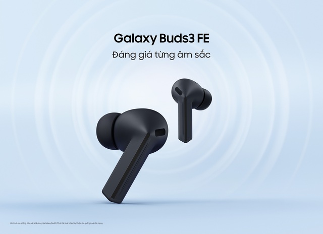 Samsung trình làng Galaxy Buds3 FE với thiết kế biểu tượng, âm thanh cải tiến, và tích hợp Galaxy AI - Ảnh 1.