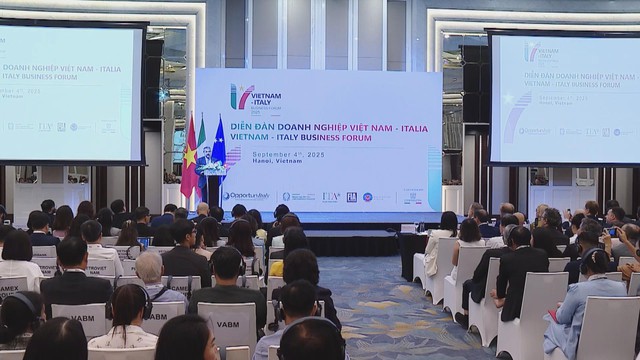 Diễn đàn doanh nghiệp Việt Nam – Italia: Tăng cường hợp tác kinh tế, thương mại và đầu tư - Ảnh 1.