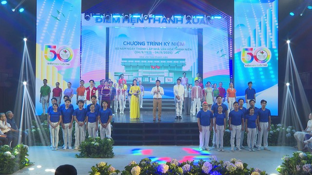 Nhà Văn hóa Thanh niên TP.HCM kỷ niệm 50 năm thành lập: Khẳng định chặng đường mới của tuổi trẻ Thành phố - Ảnh 1.
