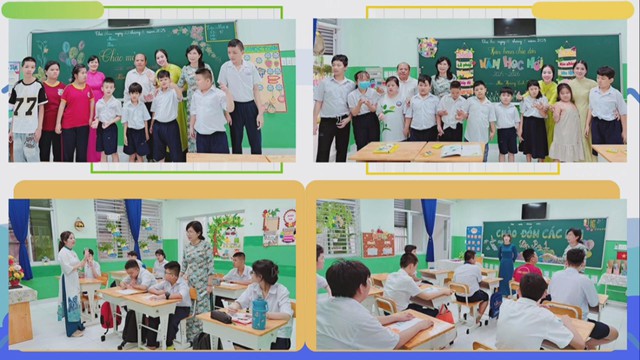 Phó Bí thư Thành ủy Nguyễn Phước Lộc dự Lễ khai giảng năm học mới tại Trung tâm Hỗ trợ Phát triển Giáo dục Hòa nhập Bình Chánh - Ảnh 1.