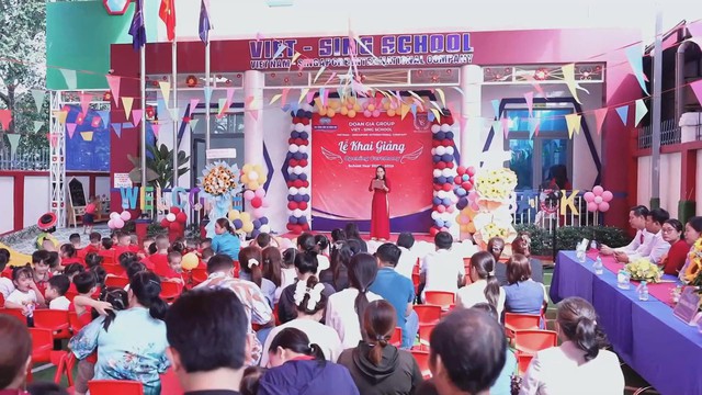 Hệ thống Giáo dục Quốc tế Việt - Sing School khai giảng năm học mới - Ảnh 3.