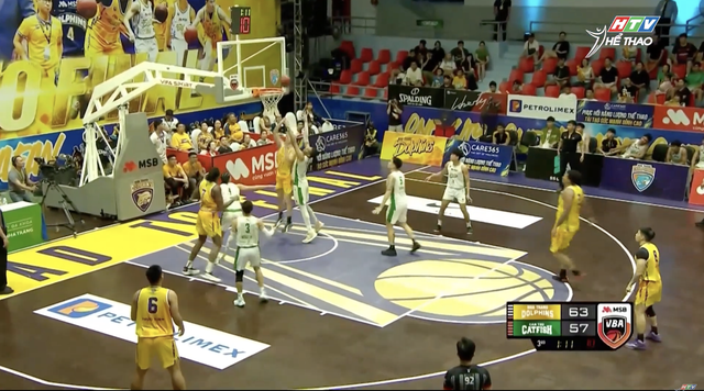Playoff VBA 2025 – Nha Trang Dolphins chiếm ưu thế trước Cần Thơ Catfish- Ảnh 1. Playoff VBA 2025 – Nha Trang Dolphins chiếm ưu thế trước Cần Thơ Catfish- Ảnh 1.