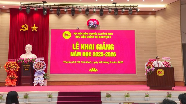 Học viện Chính trị khu vực II khai giảng năm học 2025-2026, triển khai nhiệm vụ trọng tâm đào tạo cán bộ lãnh đạo - Ảnh 3.