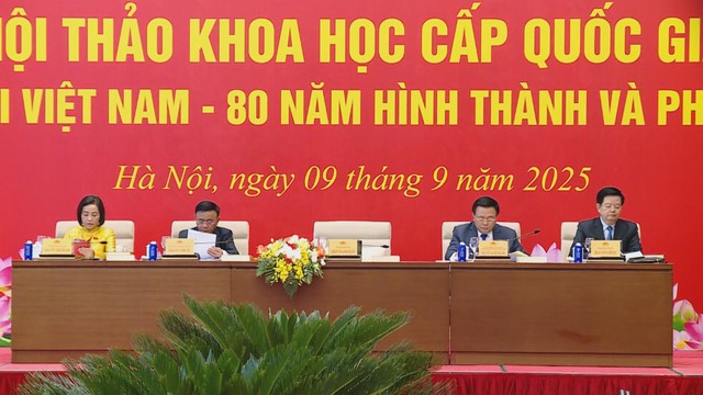 Hội thảo "Quốc hội Việt Nam - 80 năm hình thành và phát triển" - Ảnh 2.