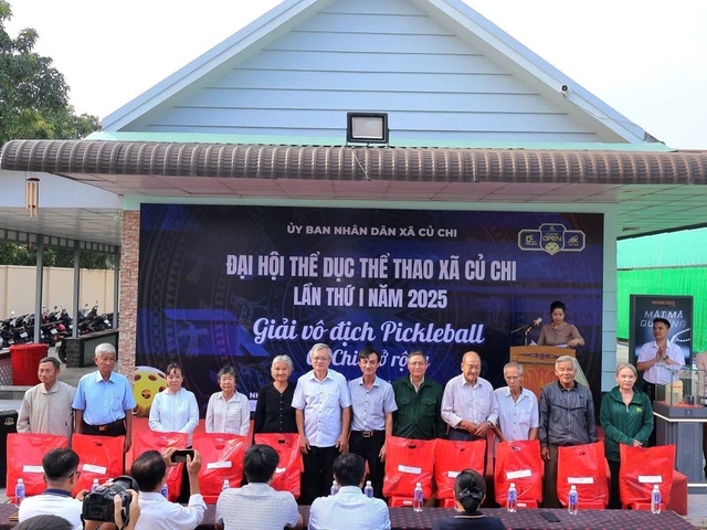 Giải vô địch Pickleball Củ Chi mở rộng 2025 chính thức khởi tranh- Ảnh 1.