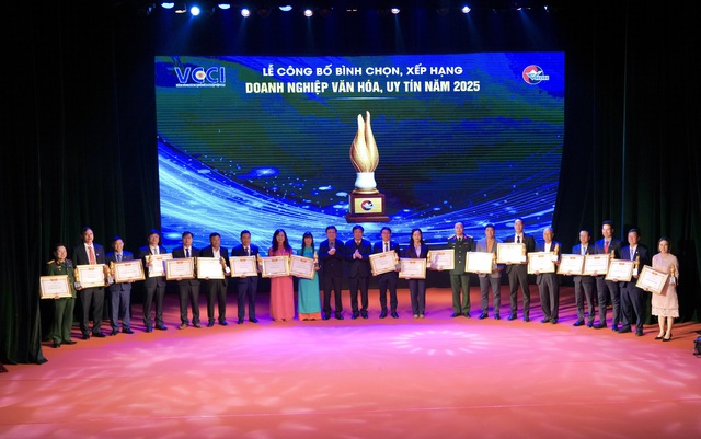 Vietnam Airlines vào Top 20 Doanh nghiệp Văn hóa, Uy tín 2025 - Ảnh 2.
