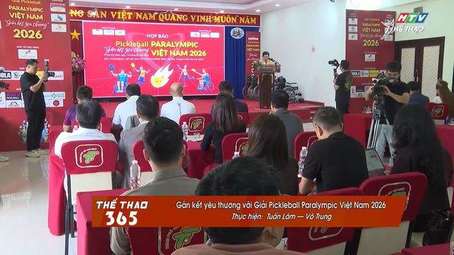 Gắn kết yêu thương với Giải Pickleball Paralympic Việt Nam 2026 - Ảnh 1.