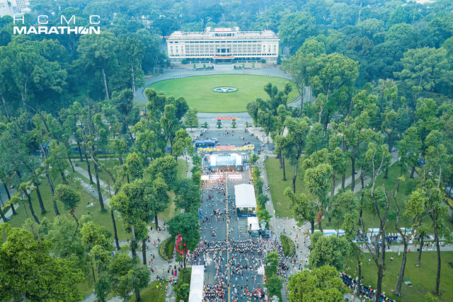 Sôi nổi Giải chạy Marathon TP. Hồ Chí Minh 2026 - Ảnh 1.