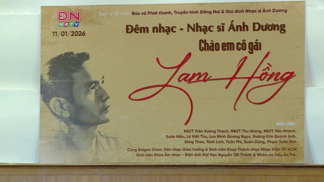 Đêm nhạc: Nhạc sĩ Ánh Dương “Chào em cô gái Lam Hồng” - Ảnh 1.