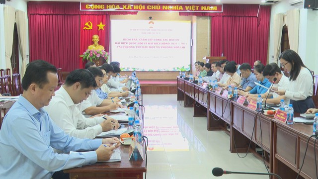 Ủy ban MTTQ Việt Nam TP. Hồ Chí Minh giám sát công tác bầu cử tại phường Thủ Dầu Một và Hòa Lợi - Ảnh 2.