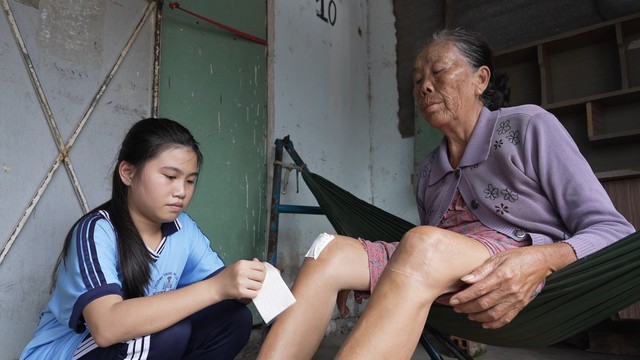 Mỹ Duyên: Cô bé mồ côi ước mơ nhảy Aerobic nuôi ngoại già yếu - Ảnh 9.