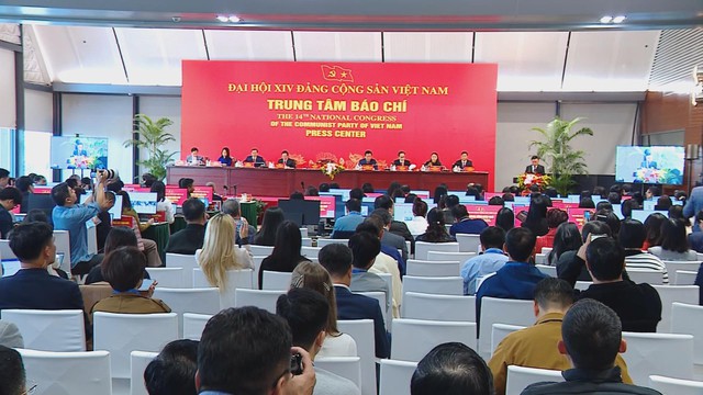 Họp báo quốc tế về Đại hội Đảng lần thứ XIV - Ảnh 1.
