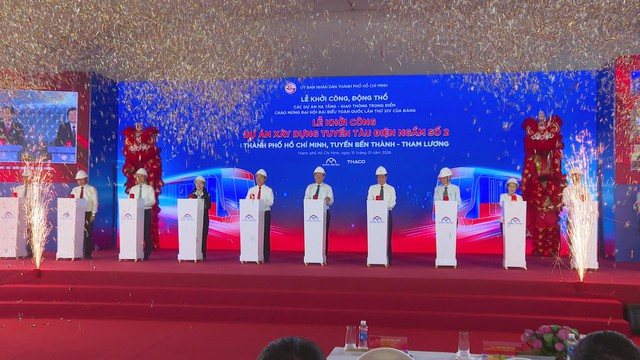 TP. Hồ Chí Minh khởi công tuyến Metro số 2, tạo động lực phát triển giao thông đô thị hiện đại - Ảnh 1.