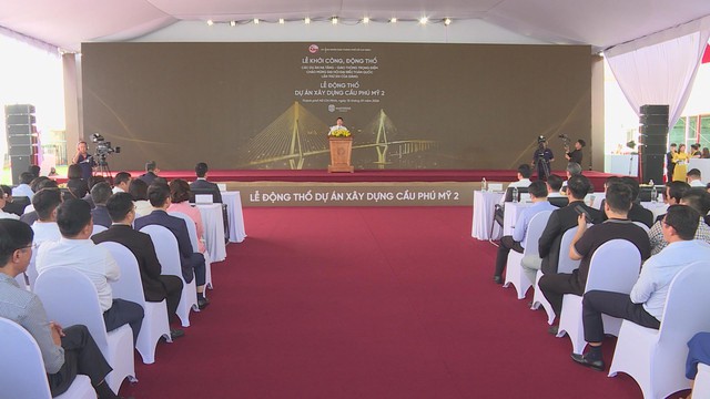 Cầu Phú Mỹ 2 động thổ, mở trục kết nối liên vùng hướng sân bay Long Thành - Ảnh 3.