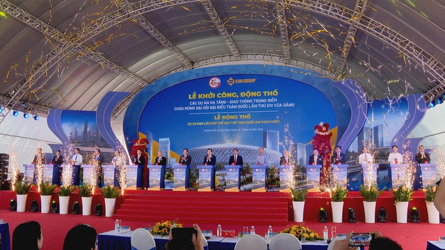 Rạch Chiếc khởi công dự án thể thao chào mừng Đại hội Đảng lần thứ XIV - Ảnh 2.