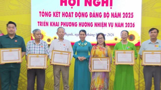 Phường Tây Thạnh tổng kết hoạt động năm 2025, triển khai nhiệm vụ năm 2026 - Ảnh 4.