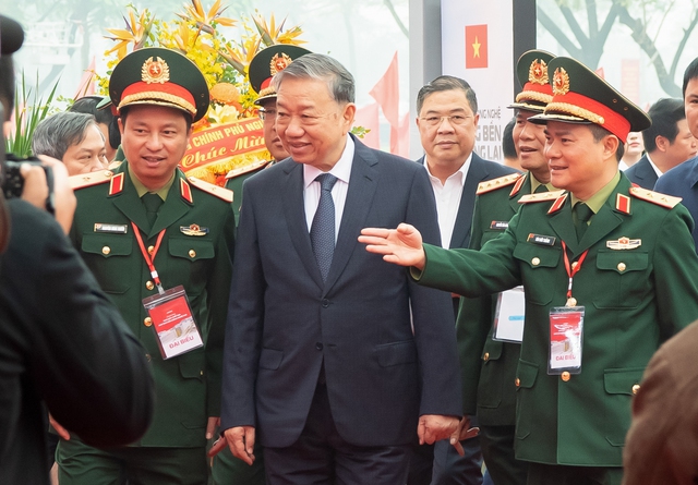 Tổng Bí thư Tô Lâm dự lễ khởi công nhà máy chế tạo chip bán dẫn tại Viettel - Ảnh 5.