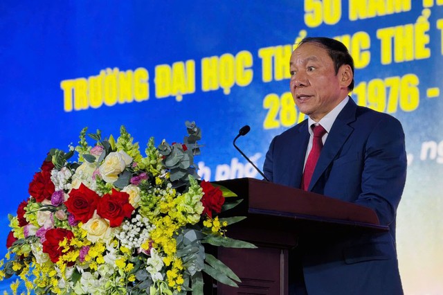 Trường Đại học Thể dục Thể thao TP. Hồ Chí Minh kỷ niệm 50 năm thành lập- Ảnh 1.