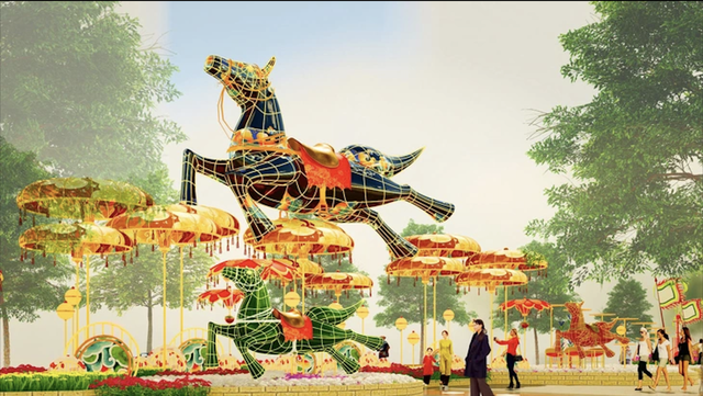 Đường hoa Nguyễn Huệ 2026: "Vũ khí" công nghệ Mapping và trải nghiệm đa giác quan - Ảnh 5.