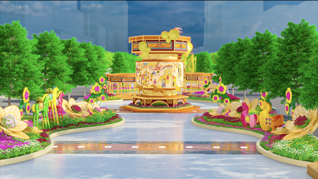 Đường hoa Nguyễn Huệ 2026: "Vũ khí" công nghệ Mapping và trải nghiệm đa giác quan - Ảnh 2.