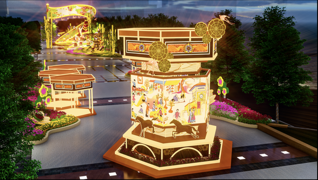 Đường hoa Nguyễn Huệ 2026: "Vũ khí" công nghệ Mapping và trải nghiệm đa giác quan - Ảnh 6.