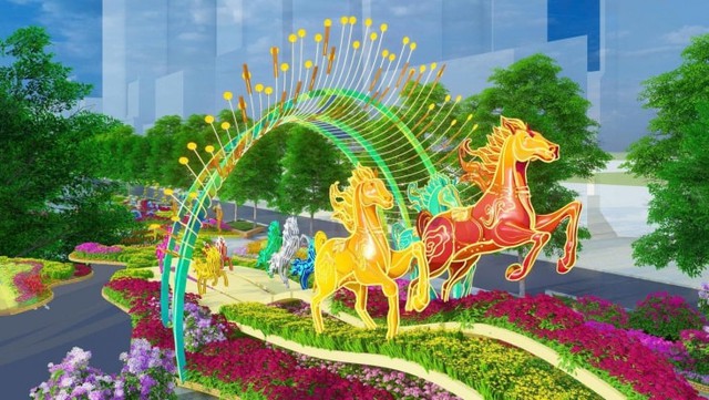 Đường hoa Nguyễn Huệ 2026: "Vũ khí" công nghệ Mapping và trải nghiệm đa giác quan - Ảnh 1.