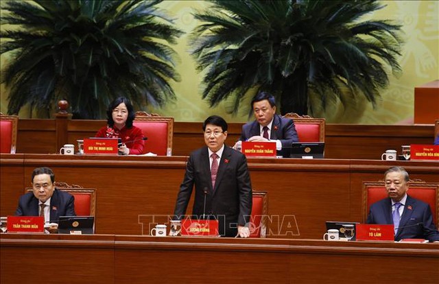 Đại hội Đảng XIV: Phiên thảo luận tại hội trường về các văn kiện Đại hội - Ảnh 2.