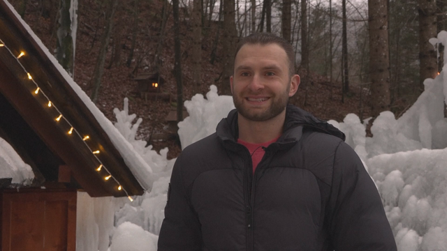 Ngôi làng xứ sở băng tuyết tại Slovenia - Ảnh 1.