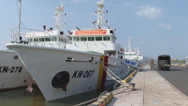 Kiểm ngư Chi đội số 2 xuất quân tuần tra, trực sẵn sàng chiến đấu xuyên Tết Nguyên đán - Ảnh 1.