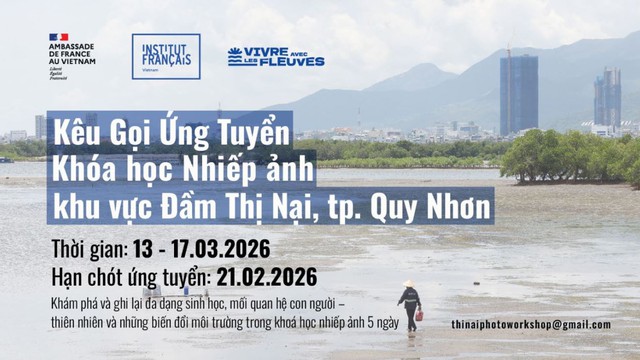 Khám phá hệ sinh thái Đầm Thị Nại qua khóa học nhiếp ảnh tư liệu miễn phí - Ảnh 3.