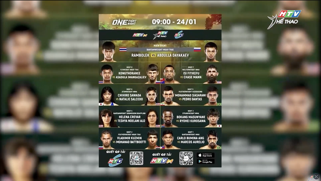 ONE Fight Night 39: Đại chiến Thái Lan – Nga khuấy đảo sàn đấu Lumpinee- Ảnh 3. ONE Fight Night 39: Đại chiến Thái Lan – Nga khuấy đảo sàn đấu Lumpinee- Ảnh 3.